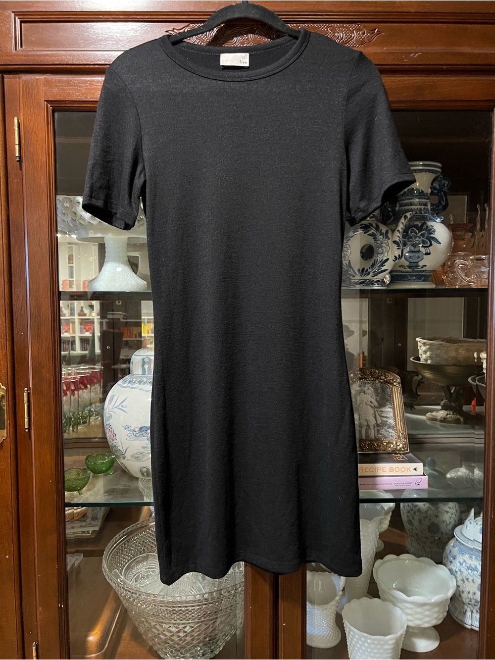 Aritzia Wilfred Free Black mini dress size M